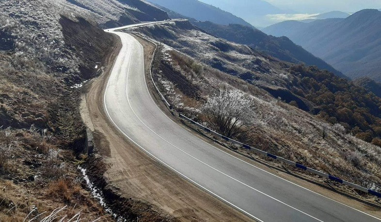 Ավարտվել են Երևան-Երասխ-Գորիս-Մեղրի-Իրանի սահման միջպետական ճանապարհի մի հատվածի միջին նորոգման աշխատանքները