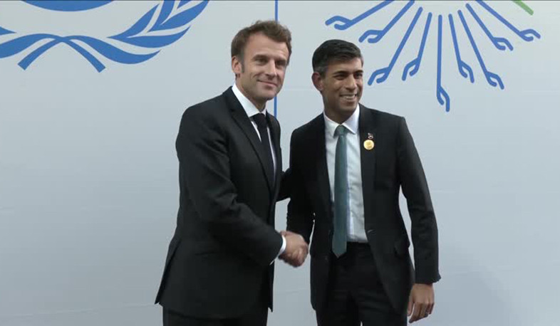 Britain's Sunak meets France's Macron at COP 27