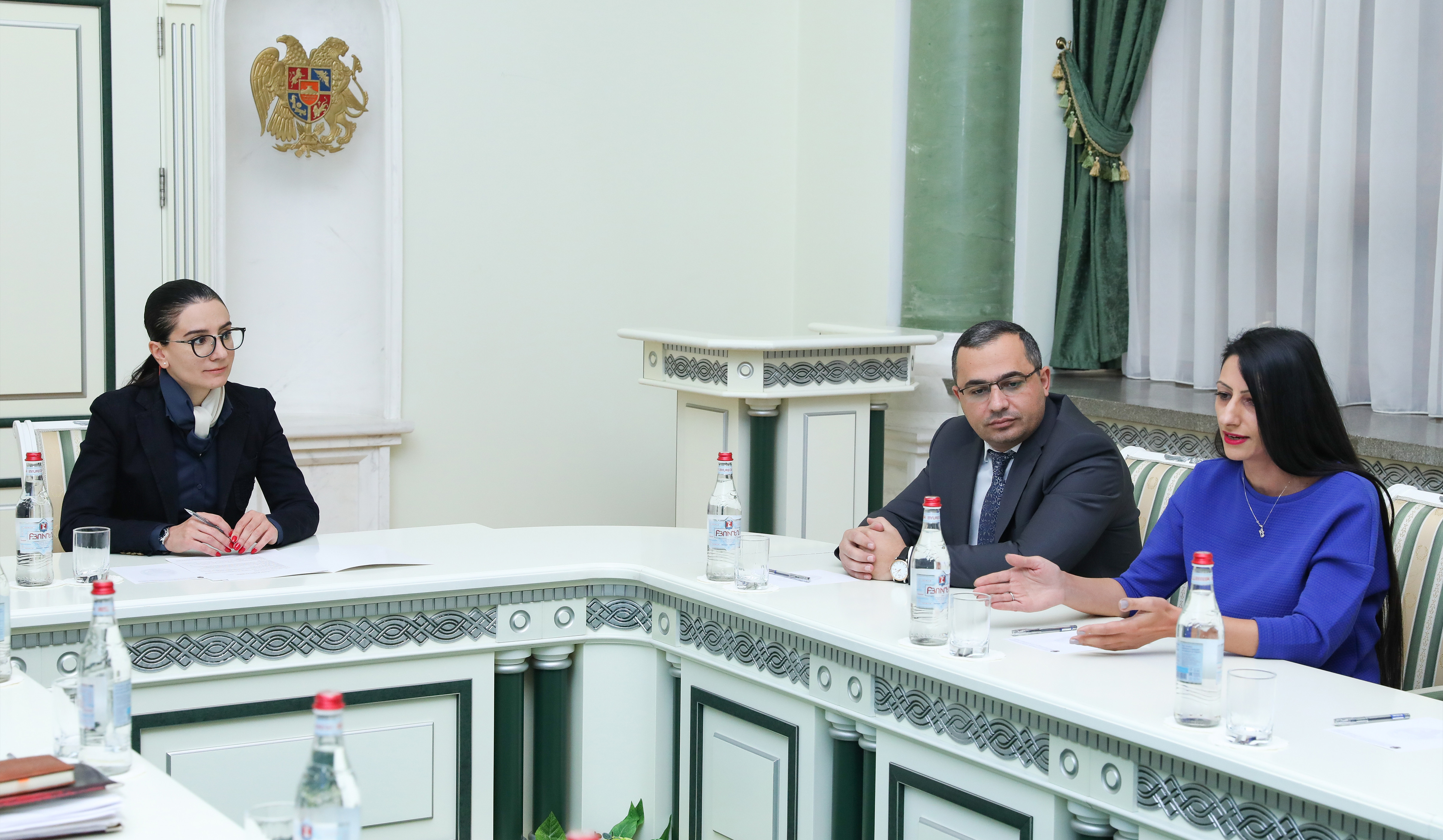 ՀՀ գլխավոր դատախազը կոլեգիայի անդամներին է ներկայացրել նորանշանակ տեղակալ Մանասյանին