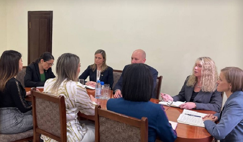 Գլխավոր դատախազի տեղակալն ընդունել է ԱՄՆ թմրամիջոցների դեմ պայքարի և իրավապահ համագործակցության բյուրոյի ղեկավարին