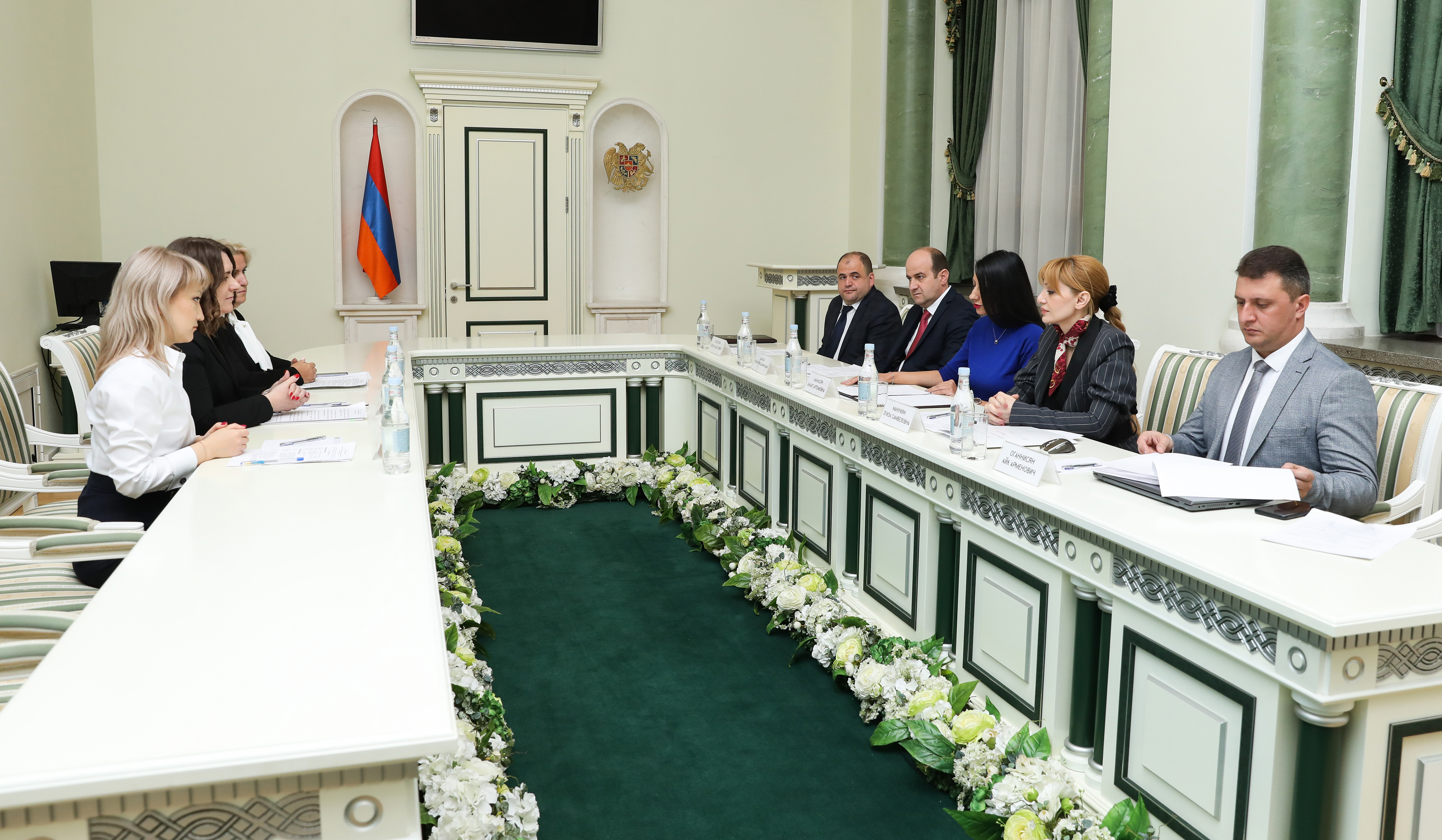 Անահիտ Մանասյանն ընդունել է ՌԴ գլխավոր դատախազության դատախազներին