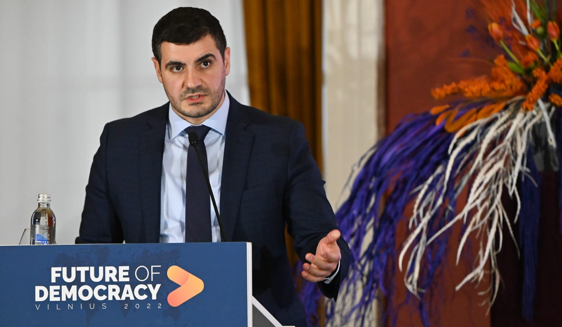 Арман Егоян в Вильнюсе рассказал о целях и мотивах агрессивной политики Азербайджана