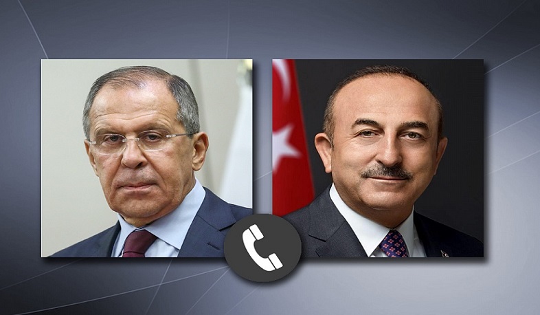 Çavuşoğlu və Lavrov arasında telefon danışığı olub