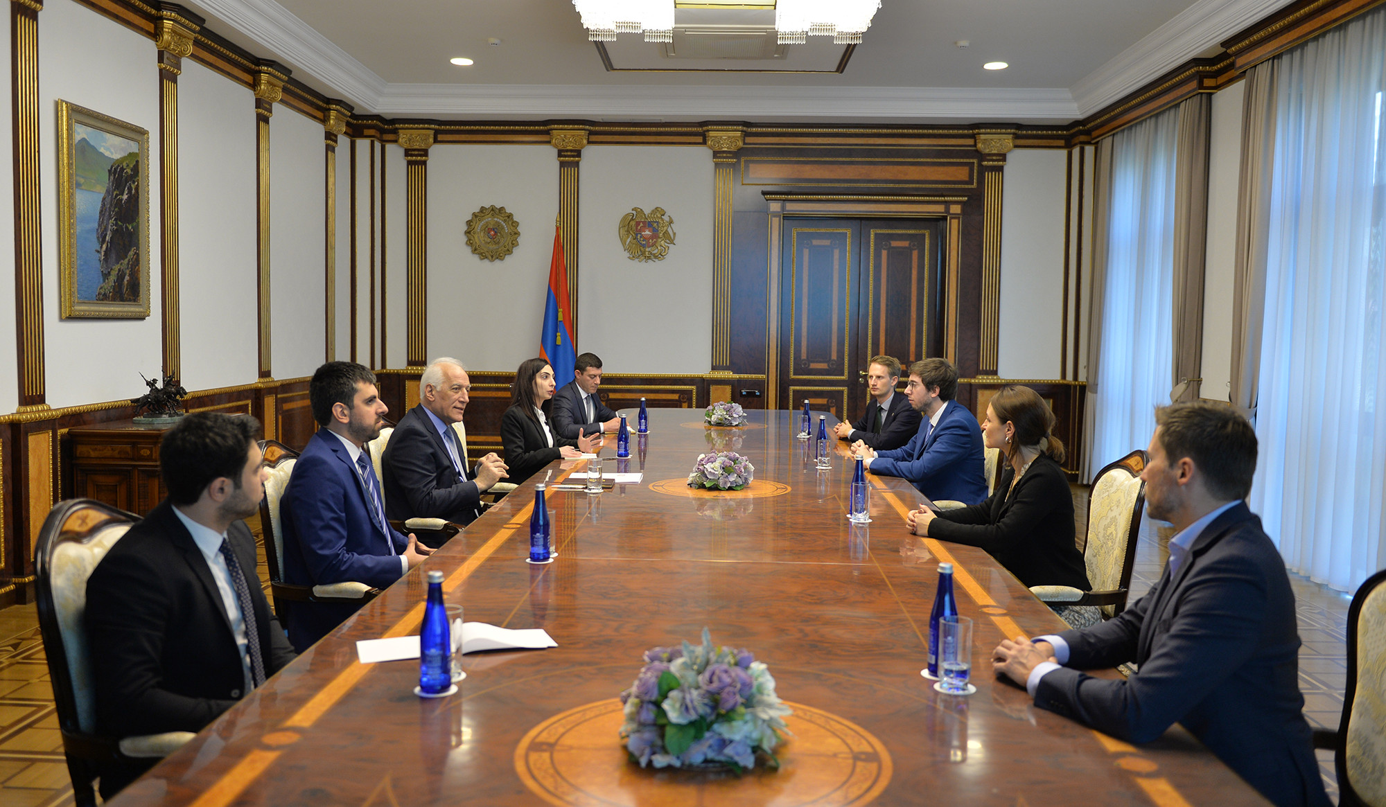 Նախագահը ԵԱՀԿ ԽՎ երիտասարդների պատվիրակությանը դրվագներ է ներկայացրել ղարաբաղյան հակամարտության սկզբնավորման վերաբերյալ