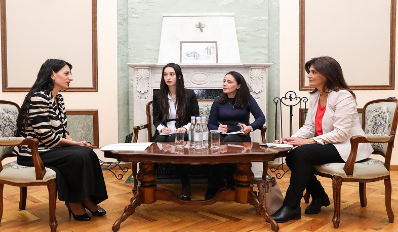 Անահիտ Մանասյանը IRZ-ի հայաստանյան ծրագրերի համակարգողին է ներկայացրել դատախազական համակարգի բարեփոխումները