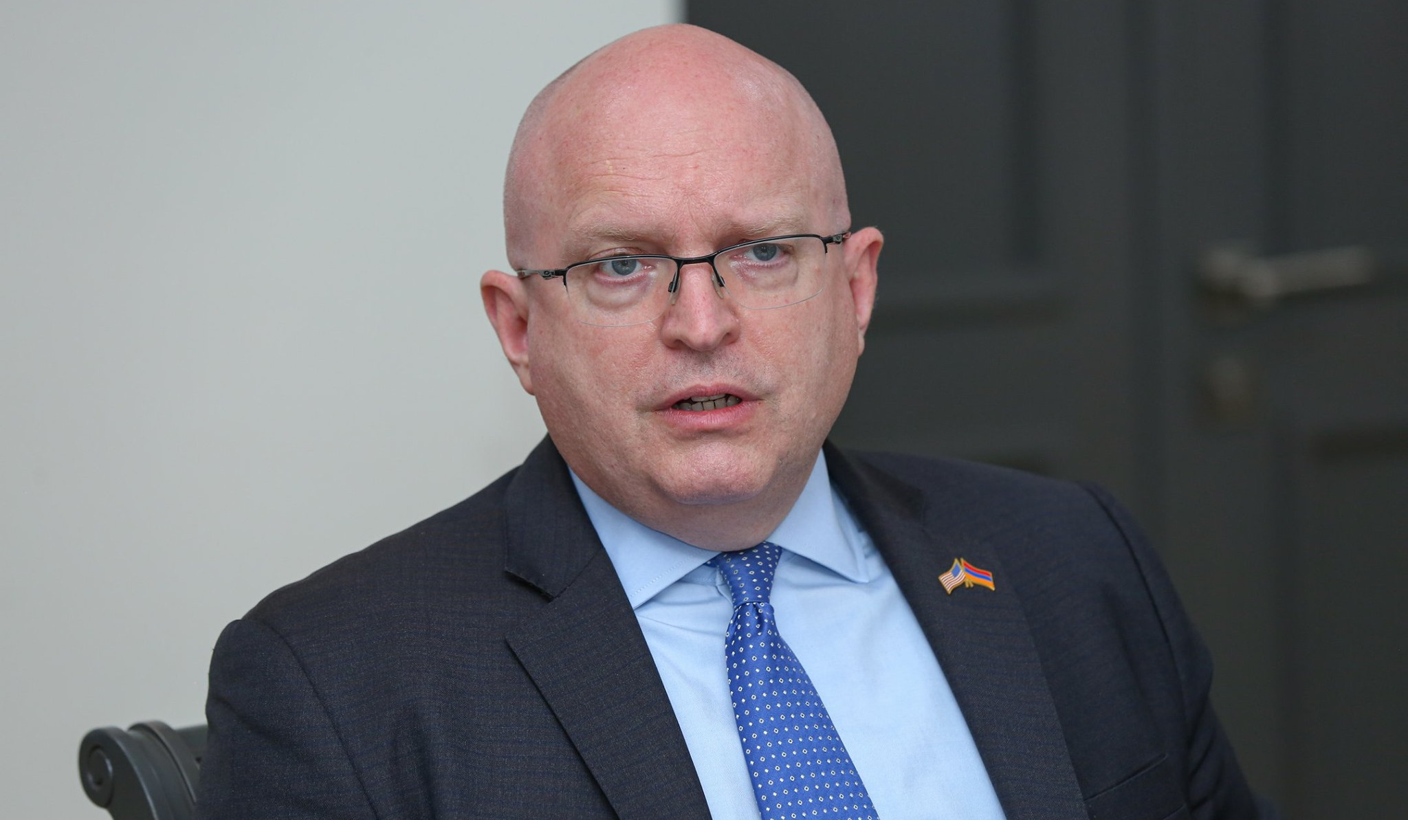 I met with President Aliyev on September 14 to urge an end to the violence, Reeker