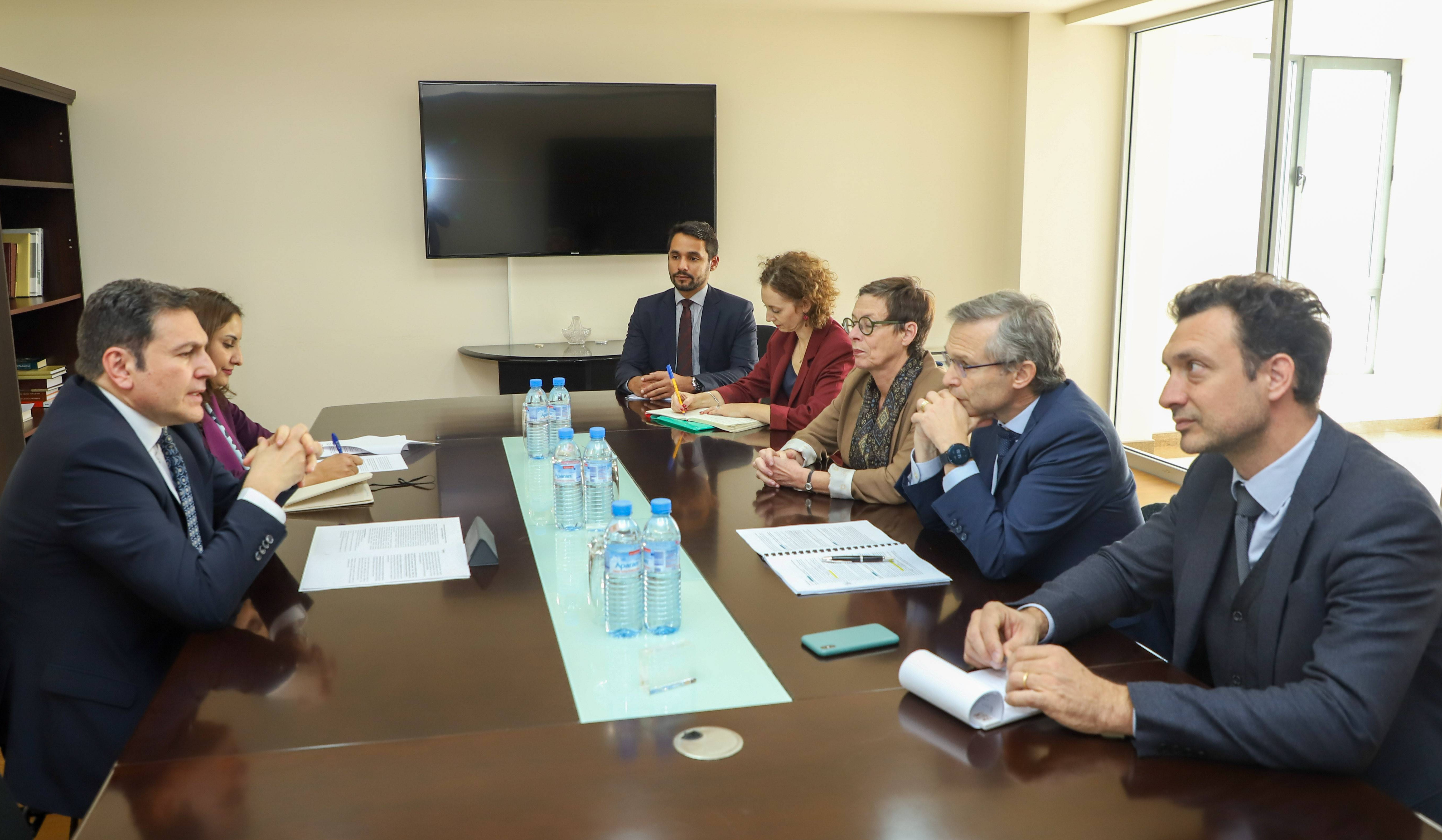 ԱԳ նախարարի տեղակալը հյուրընկալել է Զարգացման ֆրանսիական գործակալության պատվիրակությանը