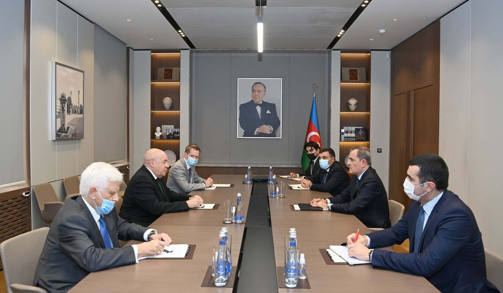 Shvydkoy and Bayramov discussed regional issues