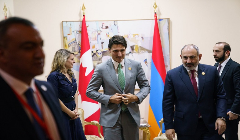 We are committed to strengthening peace and security in Caucasus: Trudeau about meeting with Pashinyan