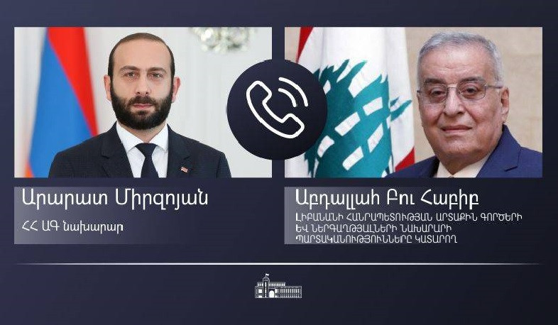 Телефонный разговор министров иностранных дел Армении и Ливана