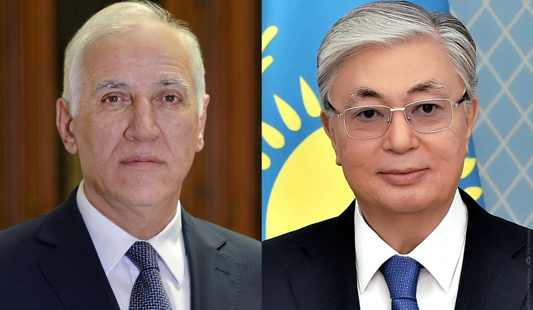President Vahagn Khachaturyan sent a congratulatory message to the President of Kazakhstan Kassym-Jomart Tokayev