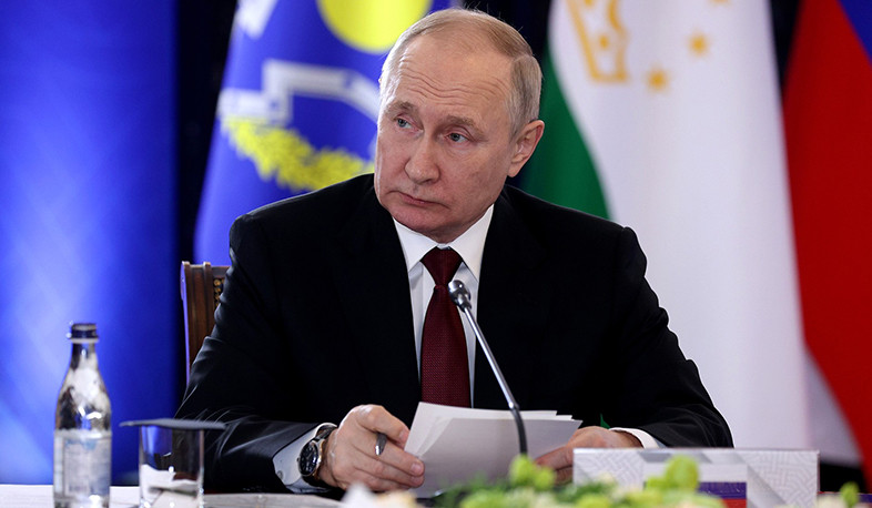 Putin KTMT-ni Dağlıq Qarabağ nizamlanmasına diqqət yetirməyə çağırıb