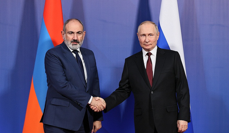 Сегодня мы обсудили региональные вопросы: Путин на встрече с премьер-министром РА