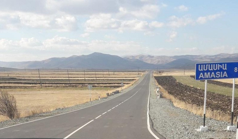 Ավարտվել է Գյումրի-Կապս-Ամասիա ավտոճանապարհի երկու հատվածների հիմնանորոգումը