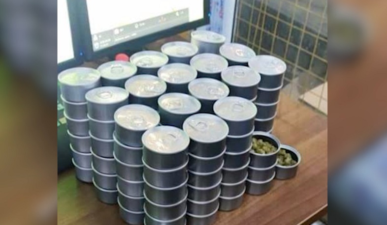 Միջազգային առաքանու միջից հայտնաբերվել է առանձնապես խոշոր չափի մարիխուանա. ՊԵԿ