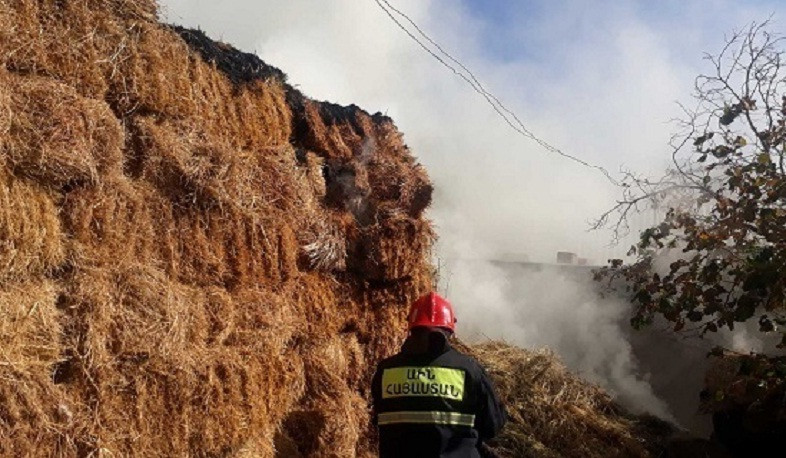 Շինուհայր գյուղում այրվել է անասնակեր