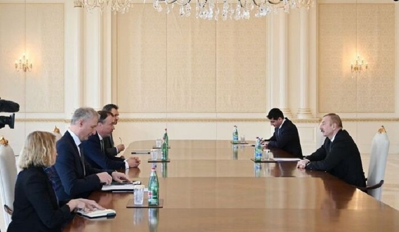 Алиев обсудил со спецпредставителем Евросоюза нормализацию отношений между Ереваном и Баку
