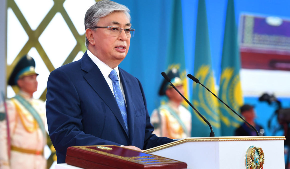 Kazakhstan's Tokayev sworn in as President for second term