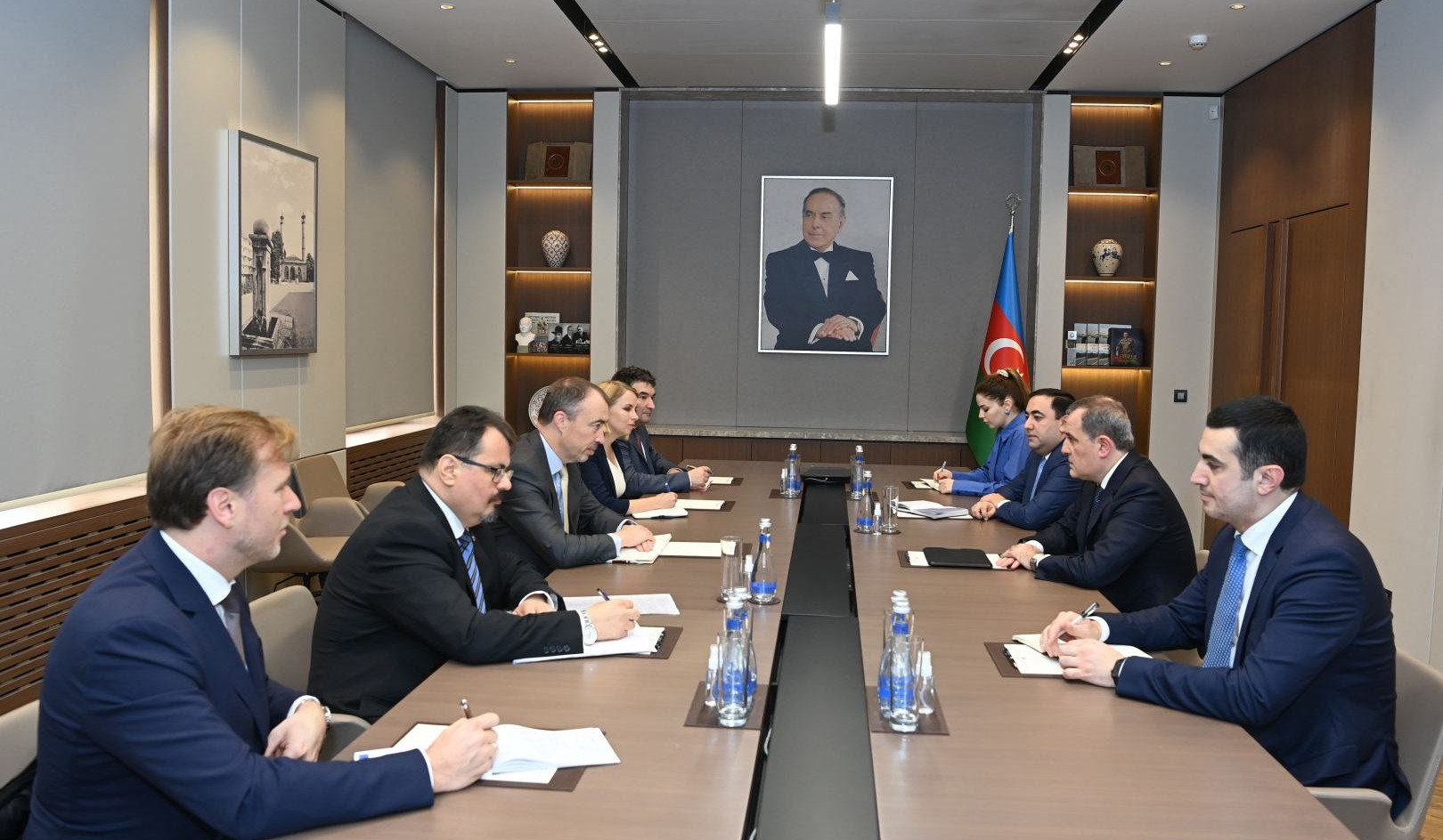 Байрамов и Клаар обсудили вопросы, связанные с урегулированием отношений между Арменией и Азербайджаном