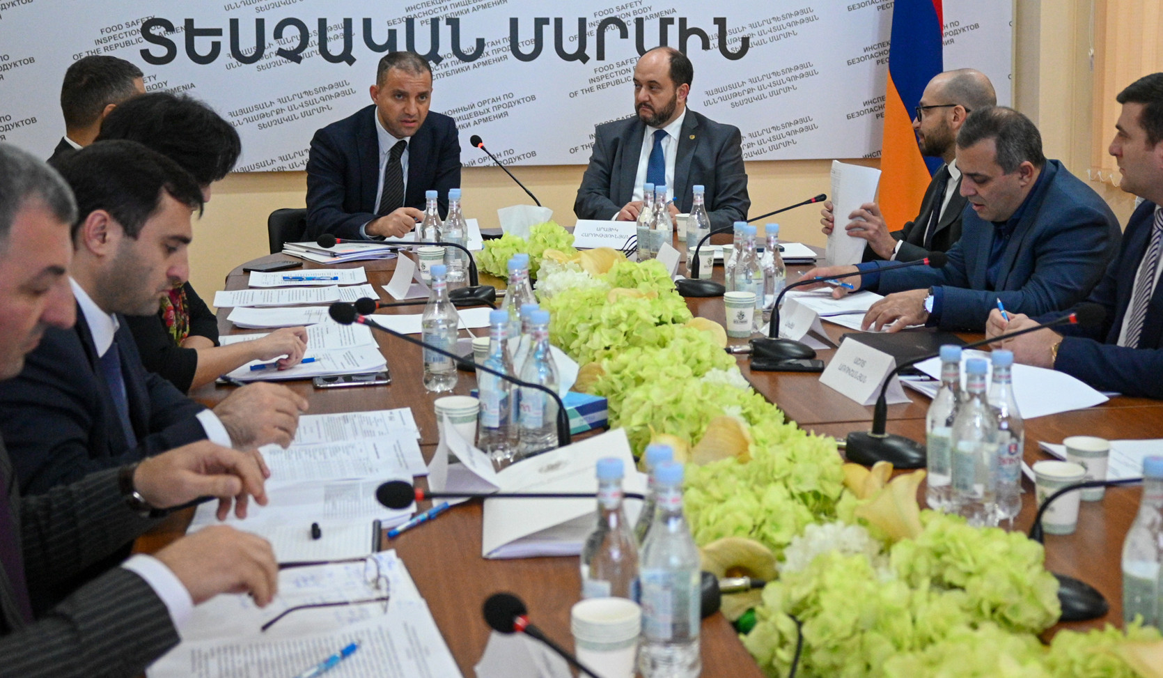 Արայիկ Հարությունյանը մասնակցել է Շուկայի վերահսկողության և Սննդի անվտանգության տեսչական մարմինների նիստերին