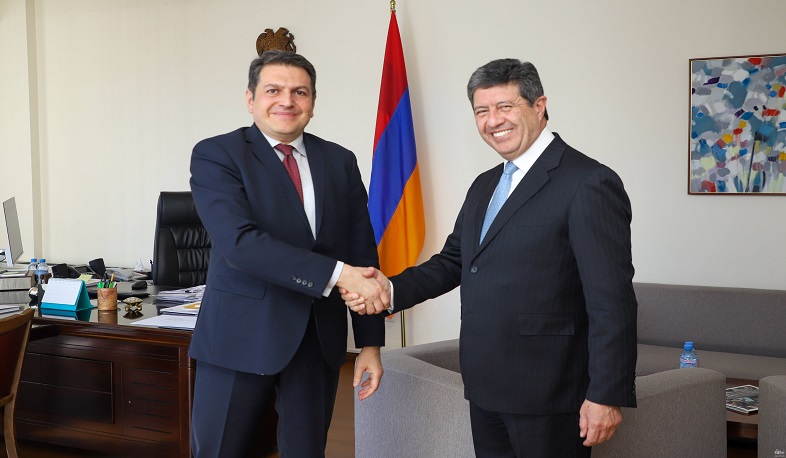 Deputy Minister of Foreign Affairs reaffirmed Armenia's interest in developing relations with Ecuador