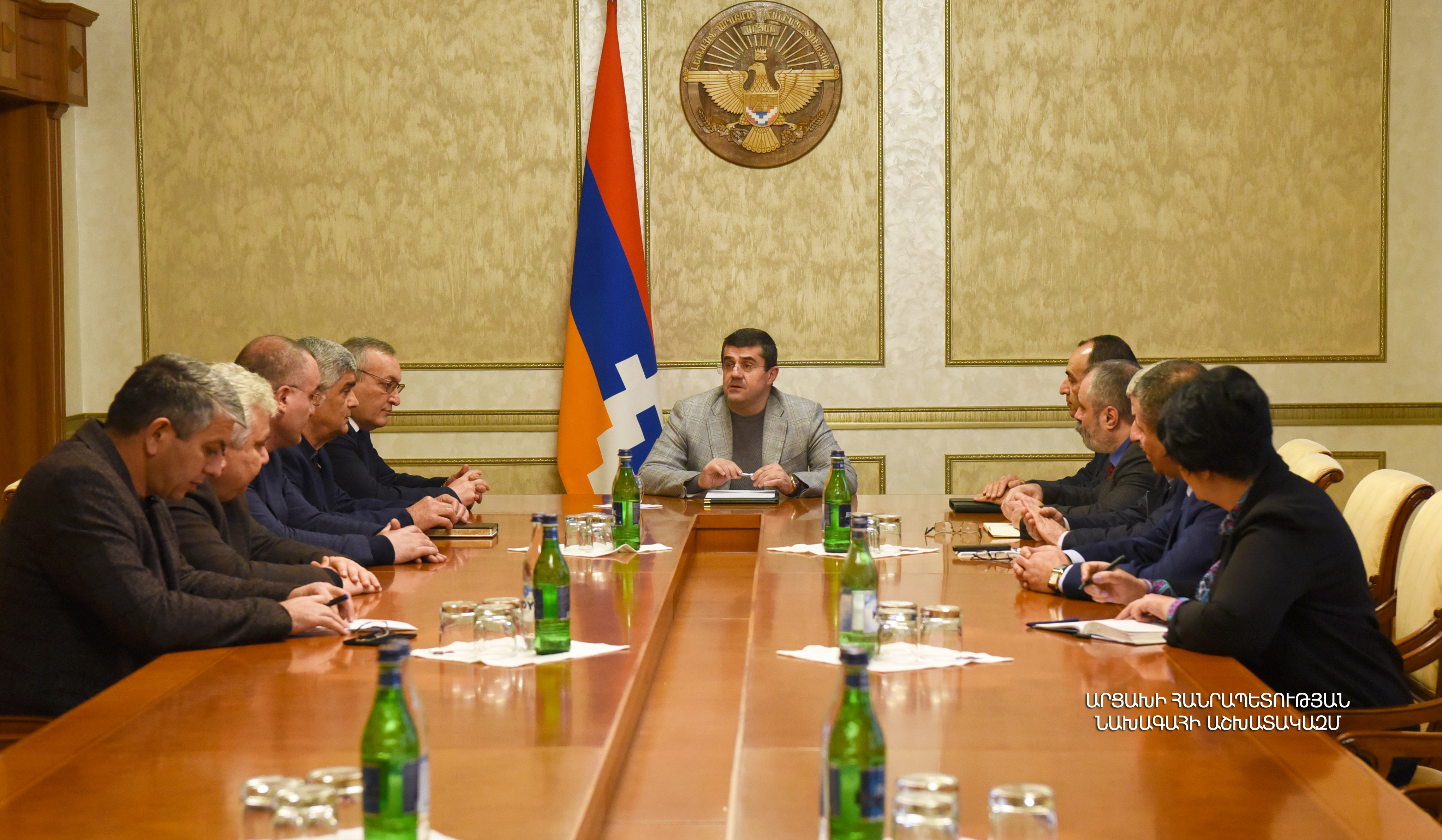 President Harutyunyan convened working consultation