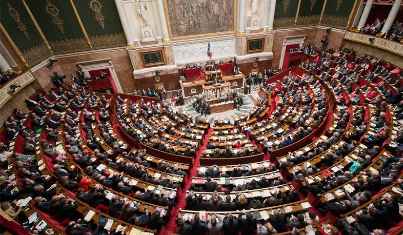 Ֆրանսիայի Ազգային ժողովը միաձայն ընդունել է Հայաստանին աջակցող և Ադրբեջանի նկատմամբ պատժամիջոցներ առաջարկող բանաձև