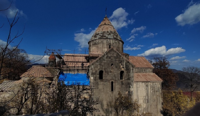 Սանահինի Սբ Ամենափրկիչ եկեղեցու տանիքածածկերի նորոգումը կշարունակվի 2023 թվականին