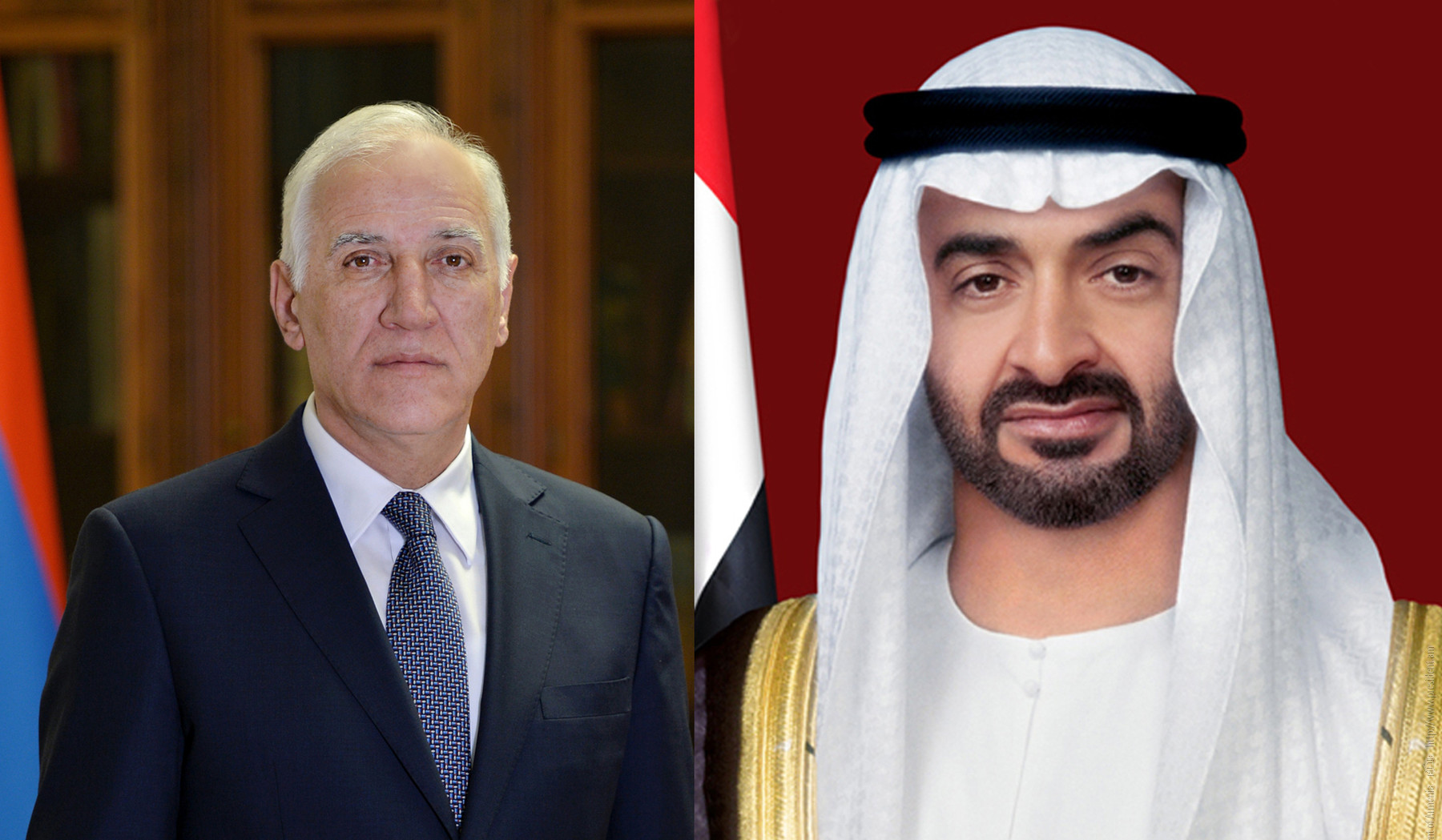 Ваагн Хачатурян поздравил Президента Объединенных Арабских Эмиратов