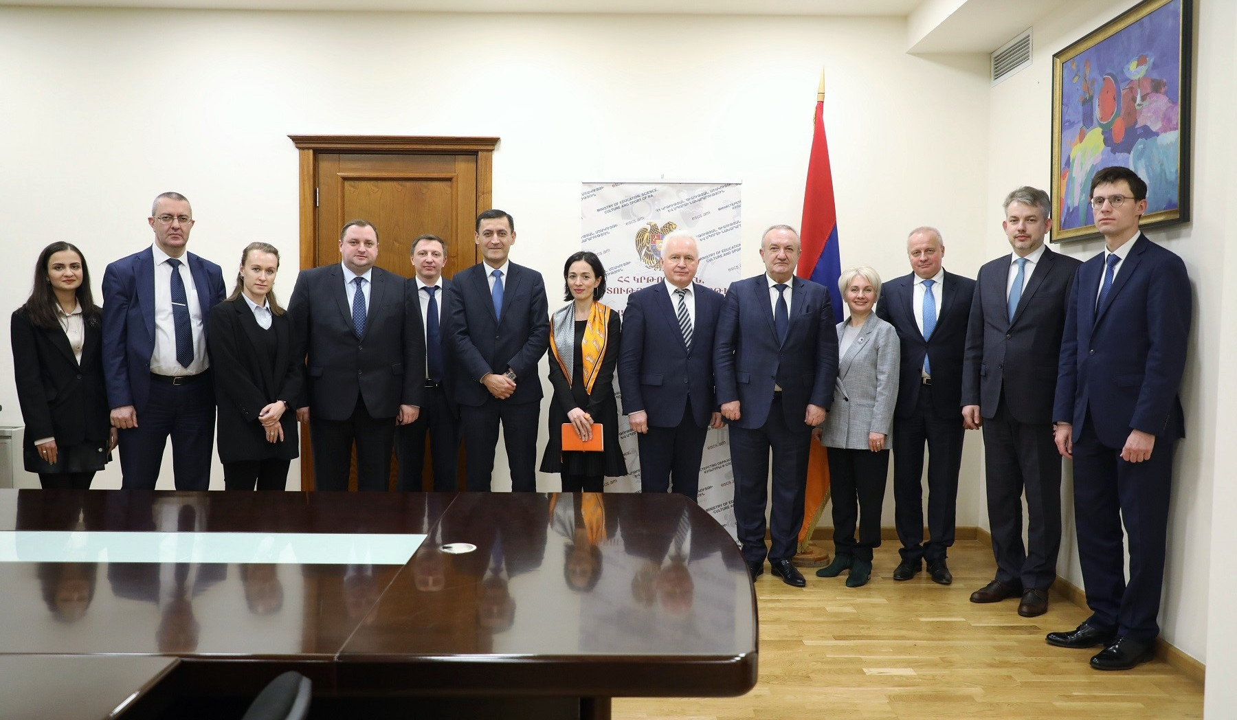 Քննարկվել են կրթության, գիտության և մշակույթի ոլորտներում հայ-ռուսական հարաբերությունների զարգացման հեռանկարները