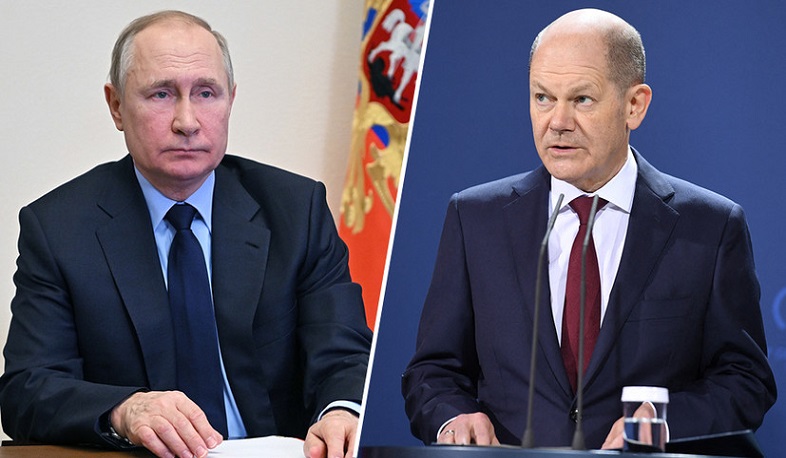 Путин и Шольц обсудили по телефону ситуацию на Украине и ее последствия