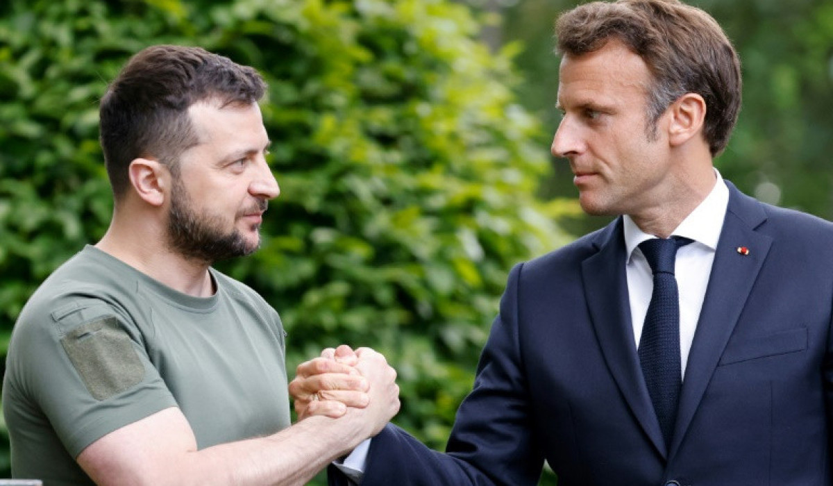 No one should force peace on Kyiv: Macron