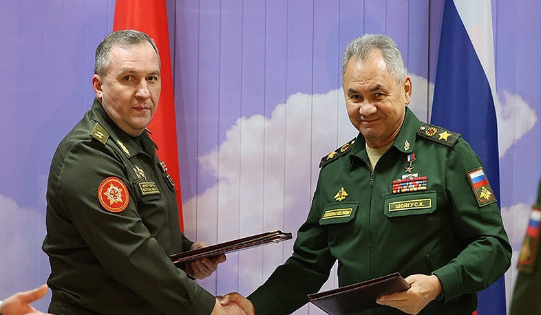 Министры обороны России и Белоруссии подписали протокол об обеспечении безопасности