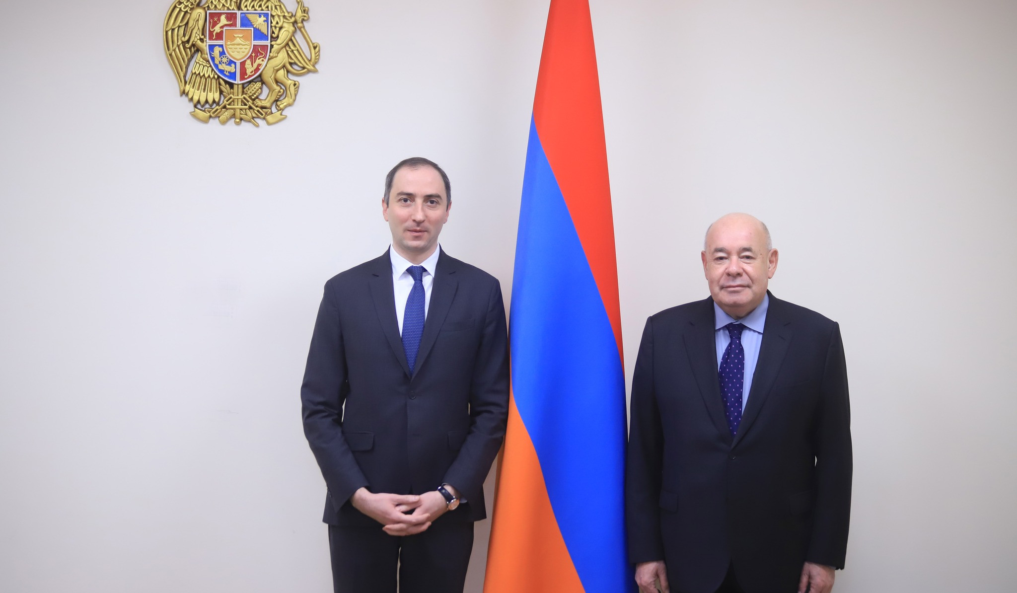 Ռոբերտ Խաչատրյանը Միխայիլ Շվիդկոյի հետ հանդիպմանը կարևորել է Ռուսաստանի հետ երկկողմ փոխգործակցության խորացումը