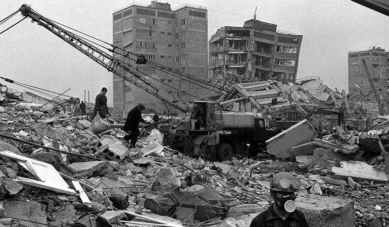 Armenia marks the 34th anniversary of devastating earthquake in Spitak