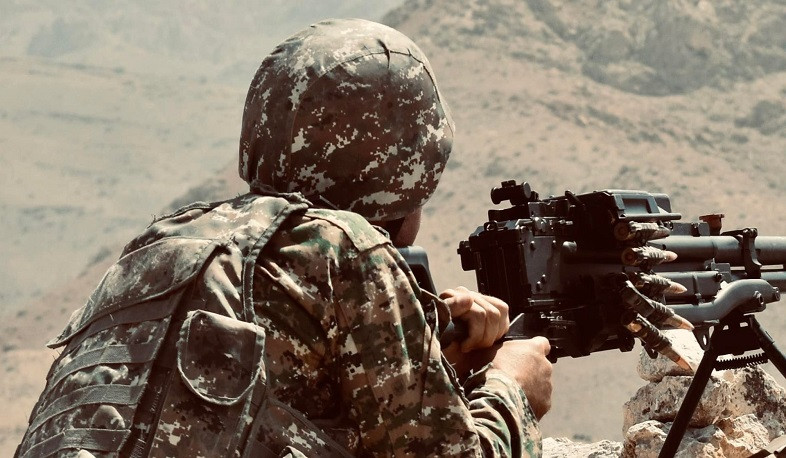Defense Army opened fire in the direction of the Azerbaijani military positions. Artsakh Defense Ministry