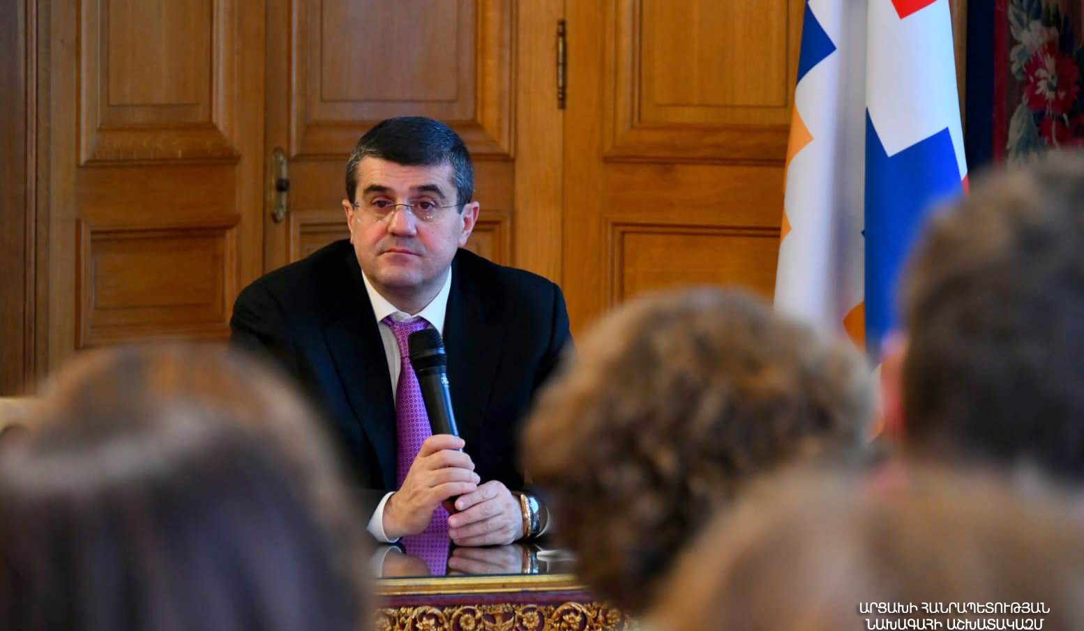 Արայիկ Հարությունյանը ֆրանսիական լրատվամիջոցներին է ներկայացրել  Արցախի ժողովրդին սպառնացող վտանգները