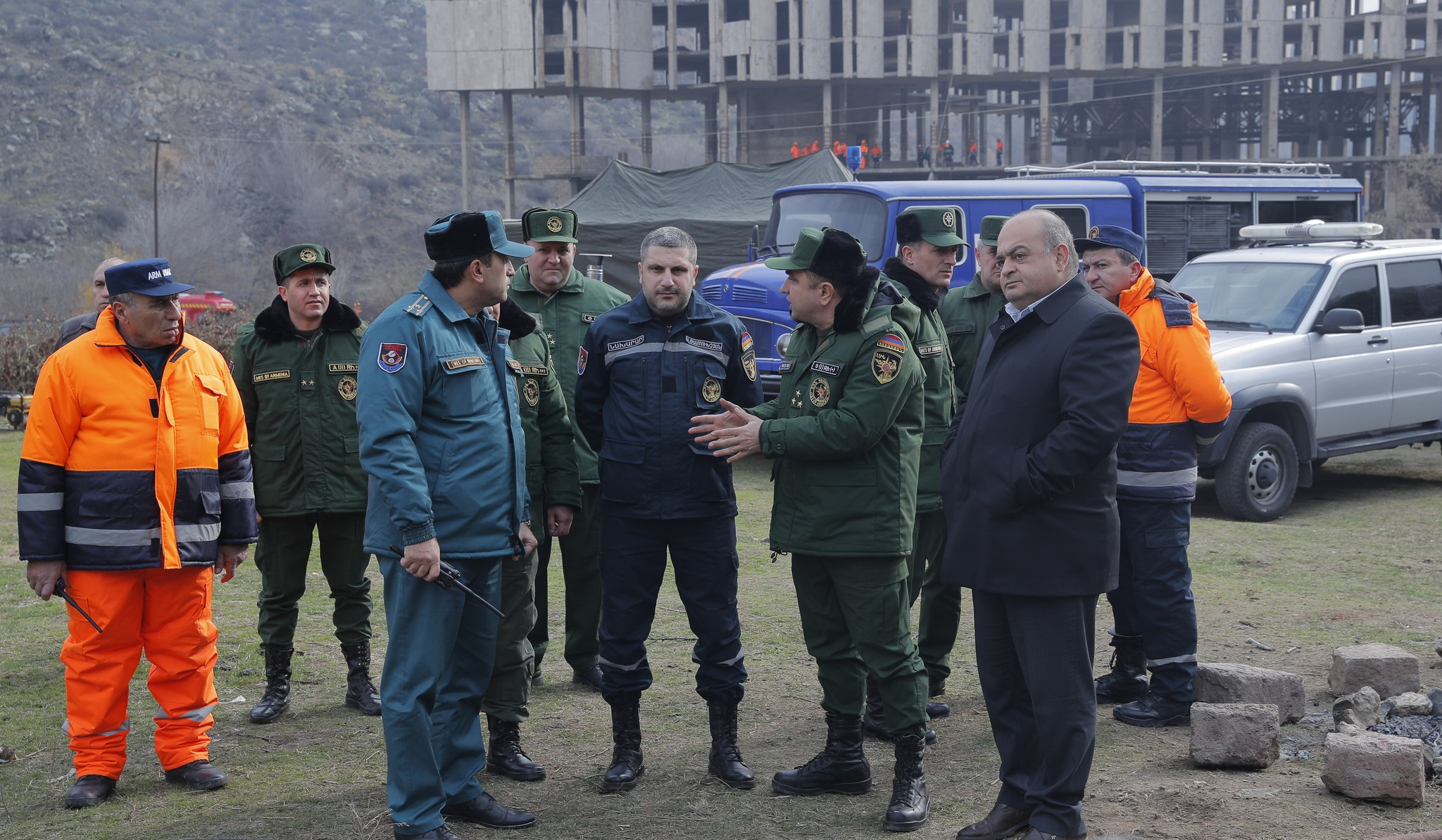 Գործնական հմտությունների կատարելագործում. ԱԻՆ-ը վարժանք է անցկացրել «Լուսակերտ» ուսումնական բազայում