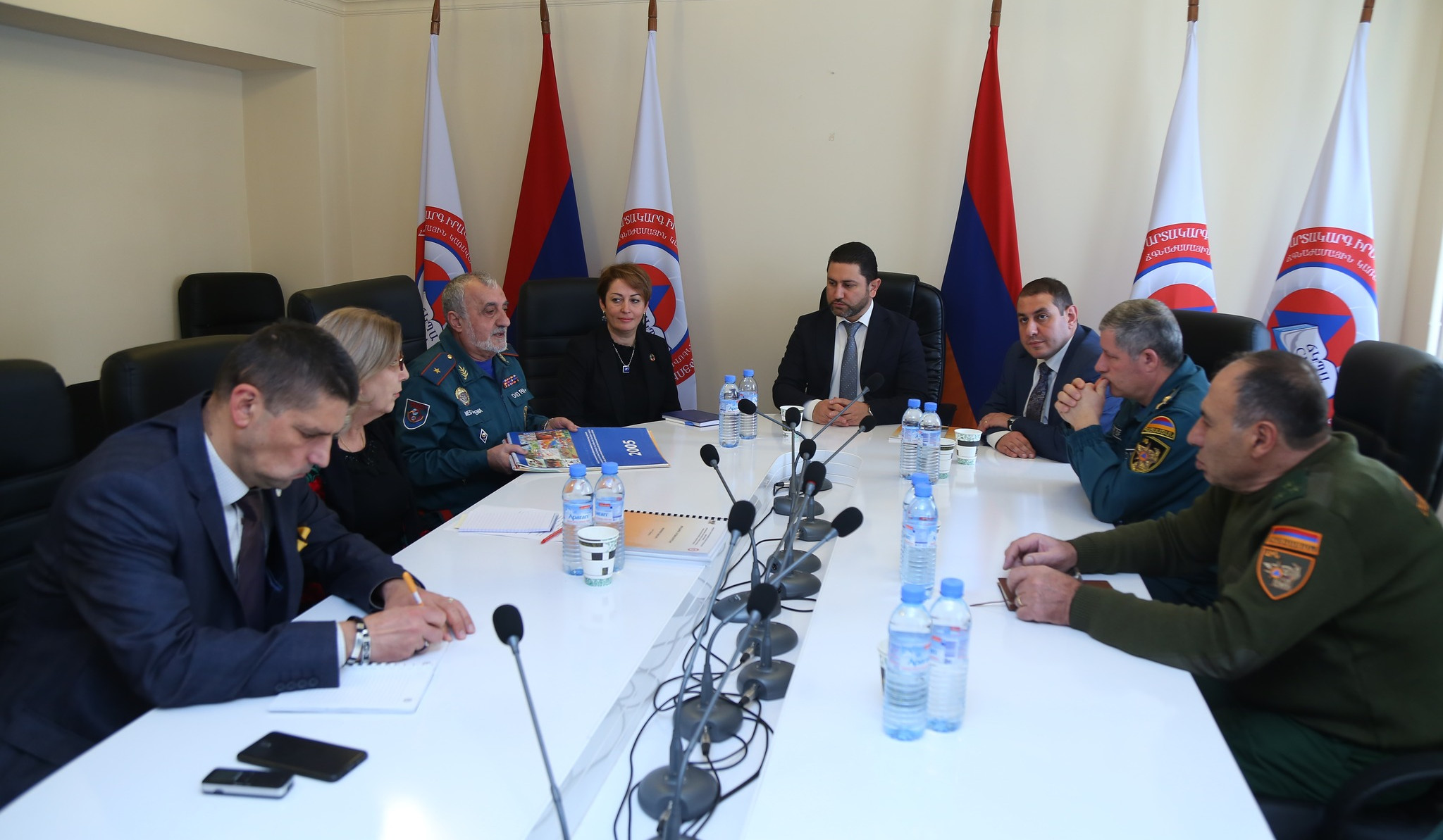 ԱԻ նախարարի տեղակալ Դավիթ Համբարյանն այցելել է Ճգնաժամային կառավարման պետական ակադեմիա