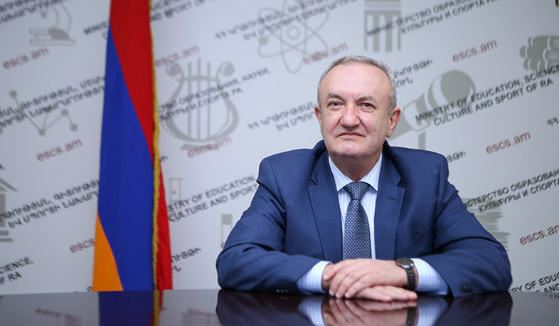 Minister of Education, Science, Culture and Sport of Armenia resigns