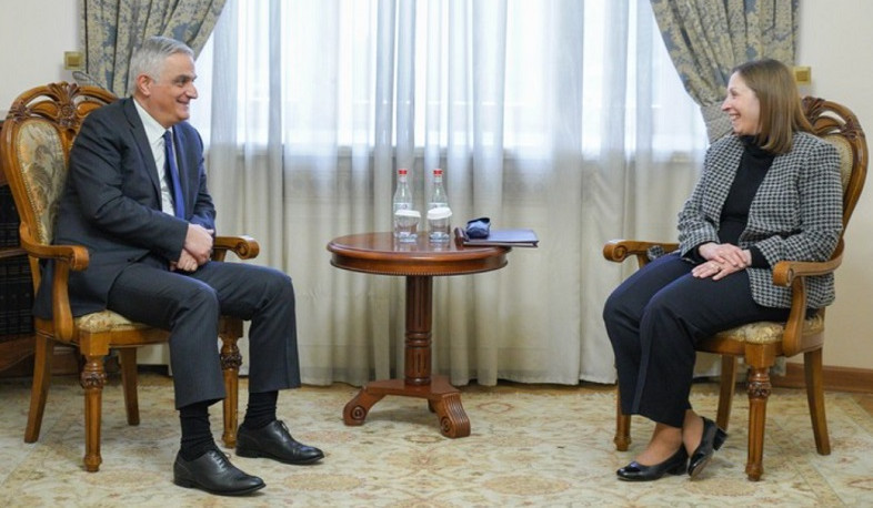 Mher Grigoryan had farewell meeting with US ambassador