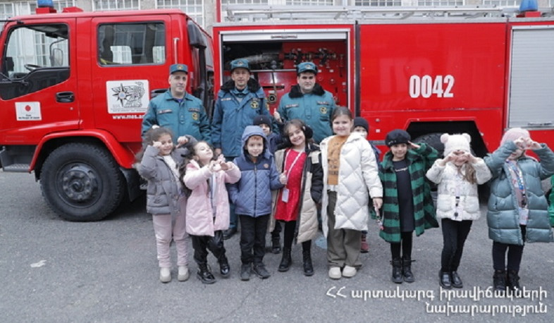 ԱԻՆ-ը ճանաչողական դասընթաց է անցկացրել «Երևակ» կրթահամալիրում