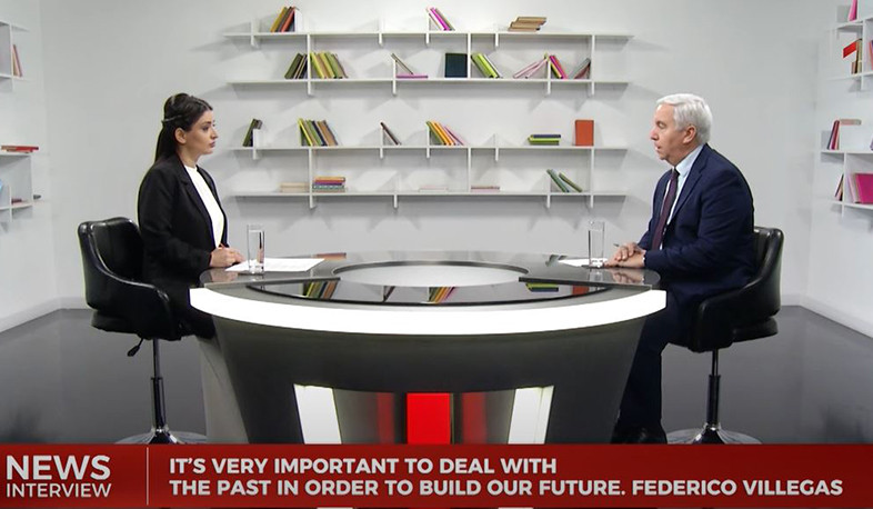 It’s very important to deal with the past to build our future. Federico Villegas