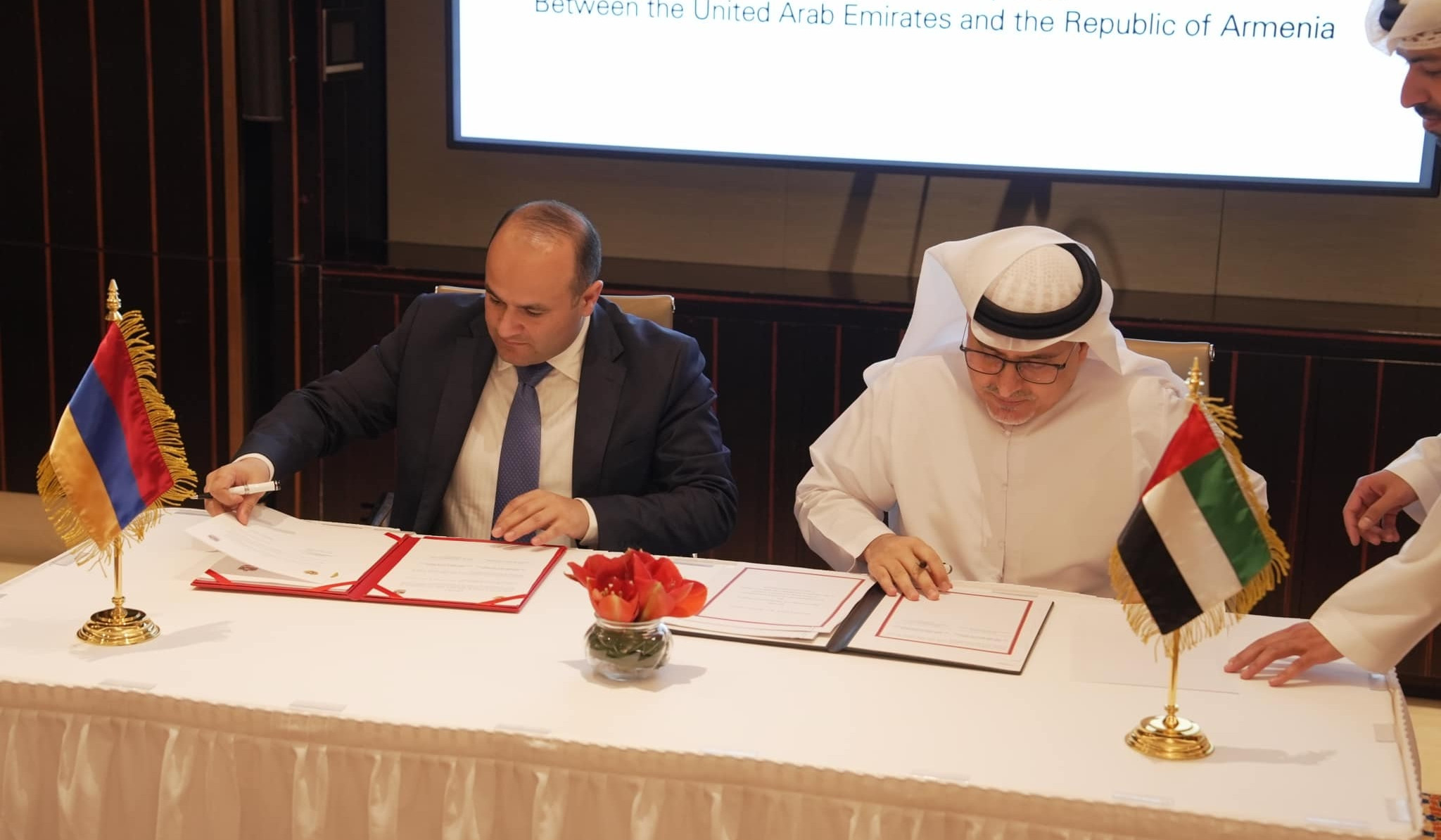 ԱՄԷ և ՀՀ կառավարությունների միջև փոխըմբռնման հուշագիր է ստորագրվել