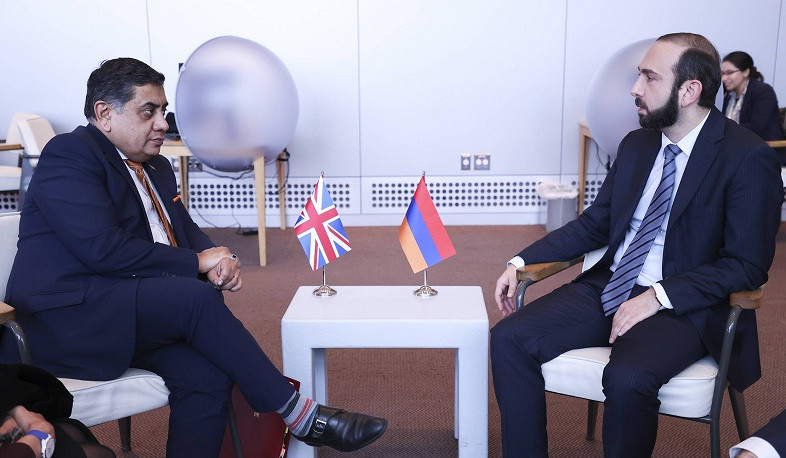 Встреча министра иностранных дел Армении с госсекретарем МИД Соединенного Королевства