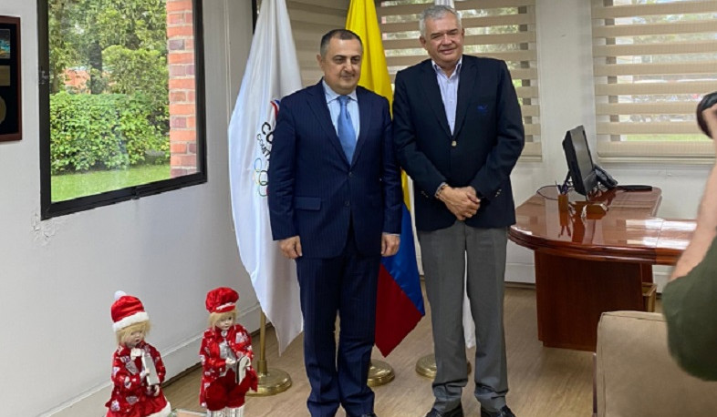 Քննարկվել են Կոլումբիայի Օլիմպիական կոմիտեի հետ համագործակցության հեռանկարները