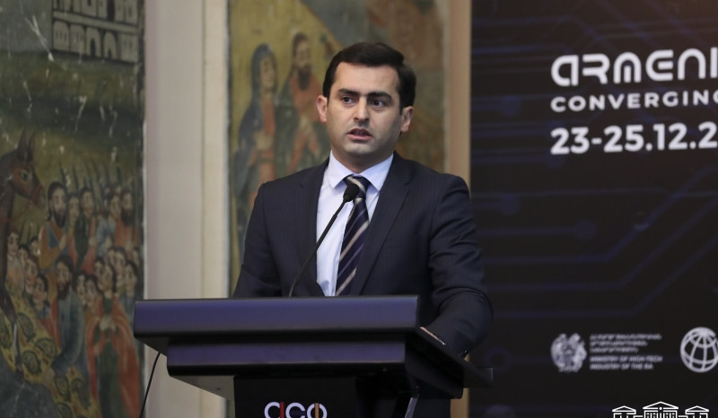 Акоп Аршакян на мероприятии «Армения - Инженерная неделя 2022»