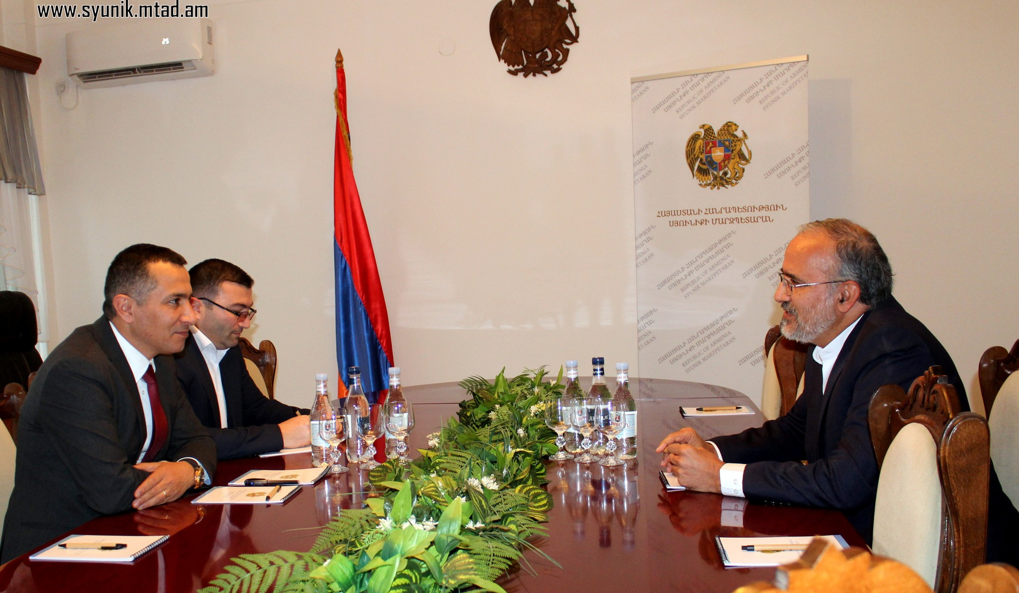 Սյունիքի մարզպետը և ԻԻՀ գլխավոր հյուպատոսը քննարկել են մարզի և Իրանի միջև հնարավոր համագործակցությանն առնչվող հարցեր