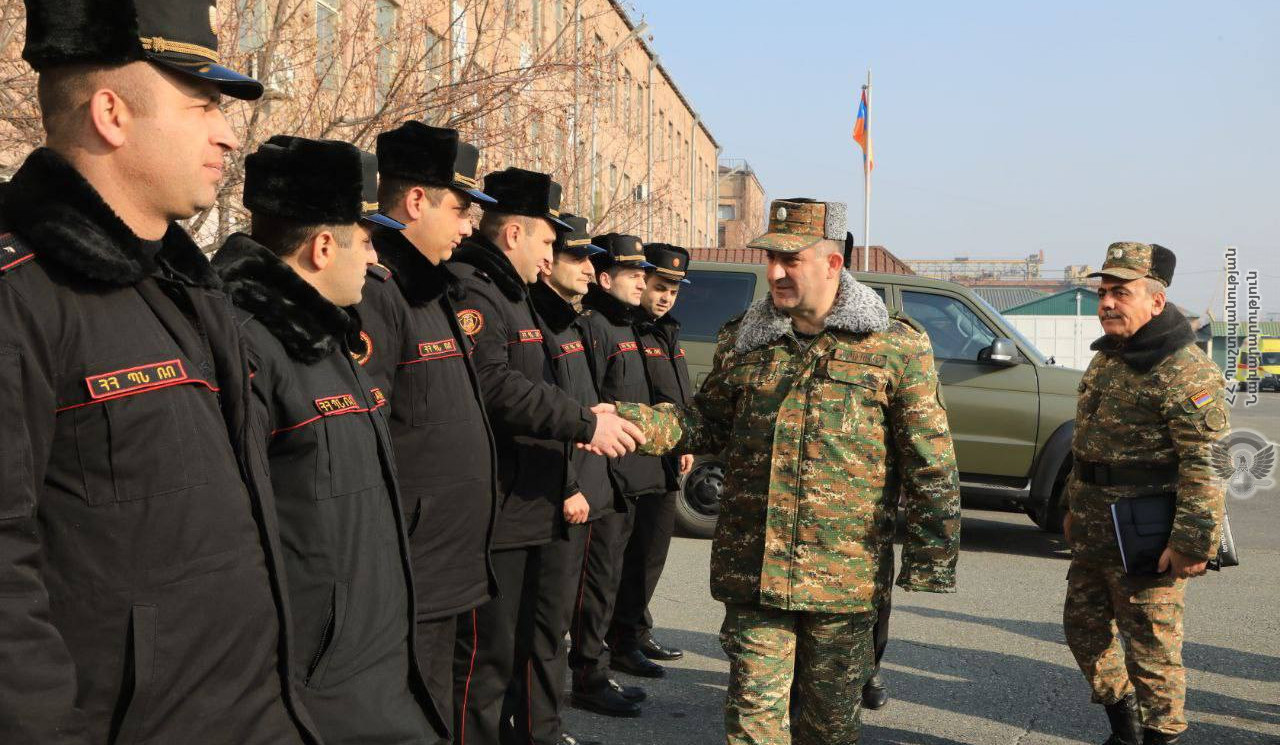 ԶՈՒ ԳՇ պետը հանրապետական հավաքակայանում հետևել է զորակոչի նախապատրաստական աշխատանքներին