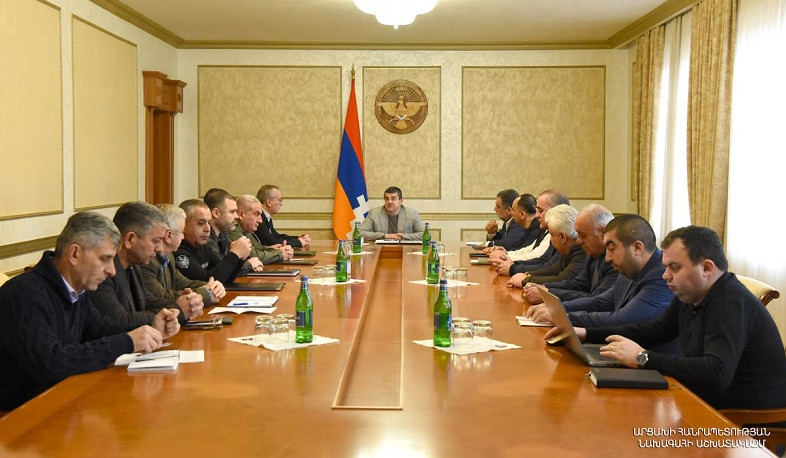 Meeting of Security Council convened in Artsakh: statement adopted